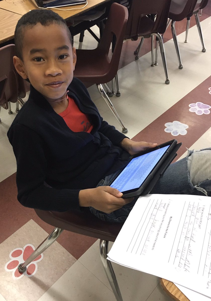 What change are you going to bring about? Mrs. Walsh’s class is thinking deeply about that. <a href="/Mrs_Walsh_GVES/">Beth Walsh</a> #MLK