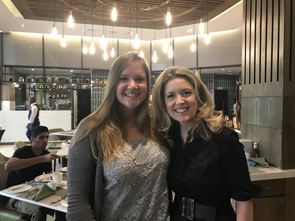catherinejclark's tweet photo. Love meeting fellow Canadians on my travels - especially ones doing wonderful work like Erin Gilchrist of the charity #MamaHope - thanks to the lovely @HLBradley1 for putting us in touch! https://t.co/6qI0lTx37K
