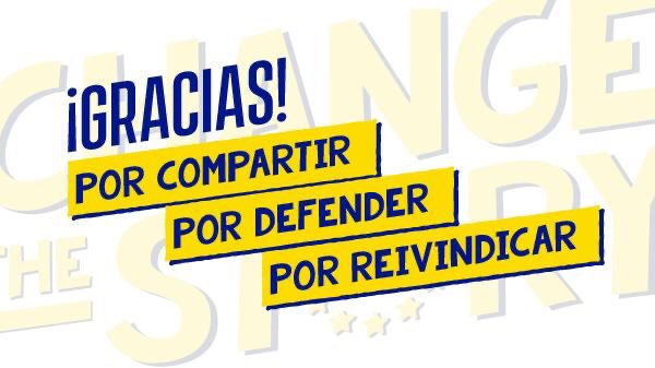juveucan's tweet photo. ✅El objetivo de la campaña #ChangetheStory es hacer visibles las inquietudes e ideas de los jóvenes a aquellos que tienen la oportunidad de elegir el rumbo de Europa durante esta legislatura. https://t.co/BawoL1y6M4
