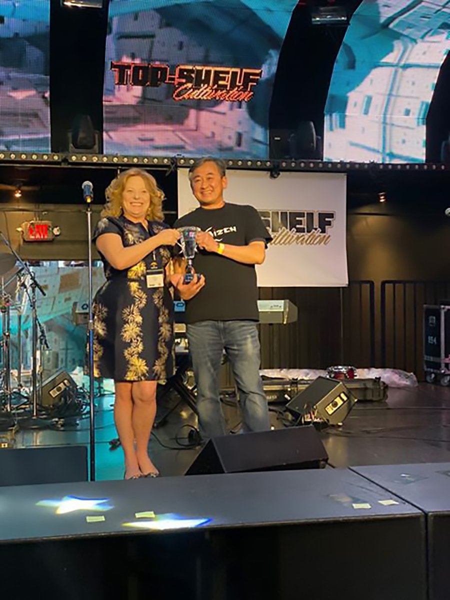 LowellFarmsInc's tweet photo. Kaizen for the win! 🏆 Indus-owned brand, Kaizen Medicinals, took home First Place for "Best Sativa Extract" this week at WeedCon Wonderland!! #WeedCon2020 #WeedCon $INDS.c $INDXF https://t.co/H2pkG024LL