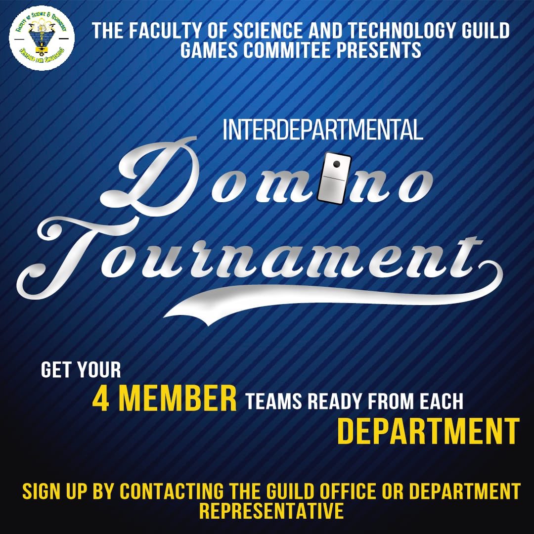 fst_uwimona's tweet photo. Are you a Domino Expert π§?
π₯π₯π₯πRep your department at the SciTech Domino Tournament on January 30, 2020 from 2-5pm.ππ₯π₯π₯
Sign up by the Guild Office or contact your department representative for more info.
#FSTPRIDE ππ
#DoubleSixx β
β
#Winningzzzz π
π
π
https://t.co/u94YxttrnG