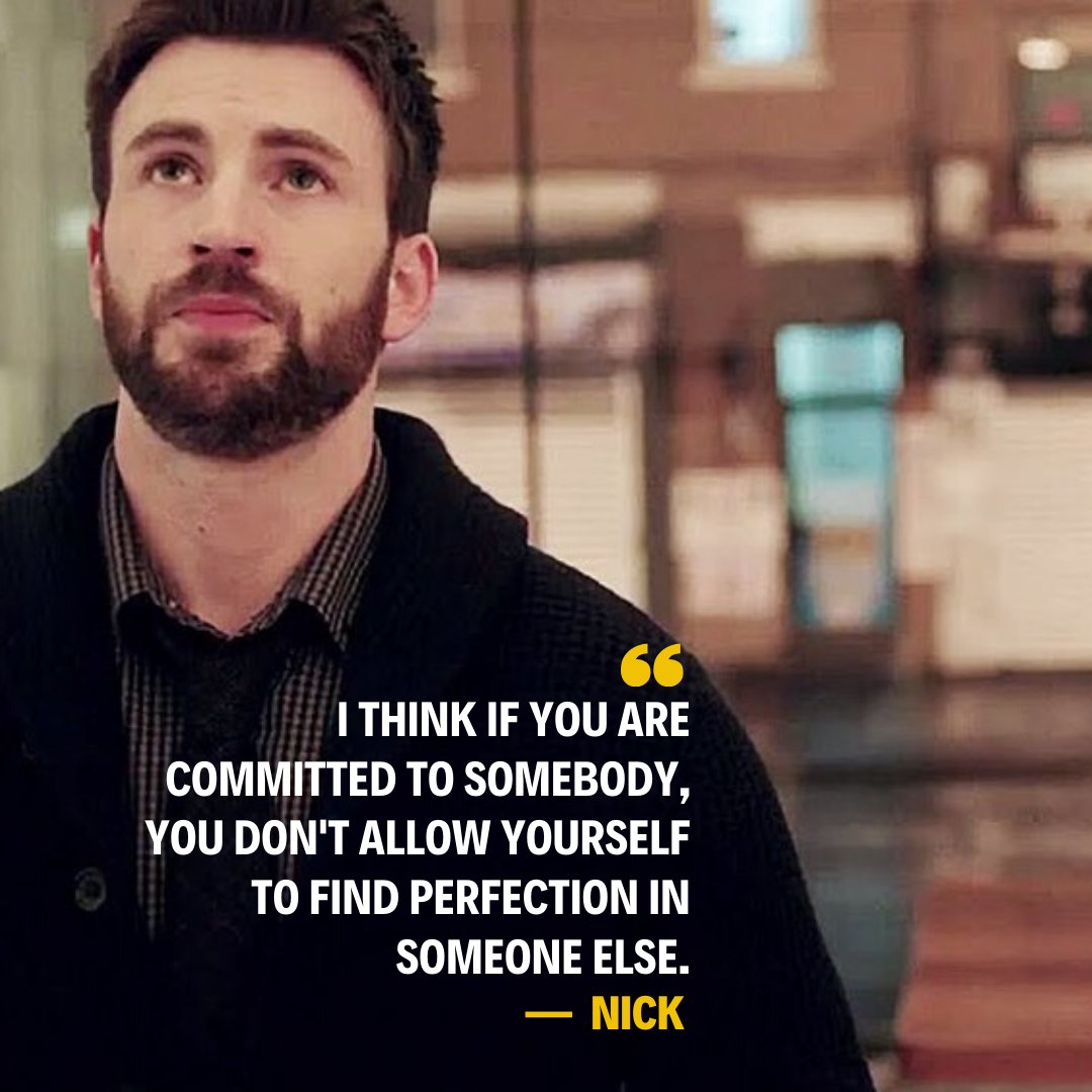 crazycoolbeard's tweet photo. "I think if you are committed to somebody, you don't allow yourself to find perfection in someone else."
-
#ChrisEvans as #NickVaughan in #BeforeWeGo (2014) https://t.co/m5OHJ1eFas