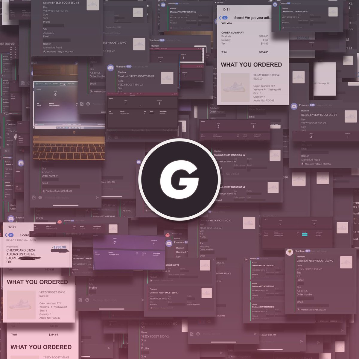 GhostAIO's tweet image. Phantom users absolutely crushed Adidas today. New update ready to take stock in February. 🥳

Should we giveaway some keys?