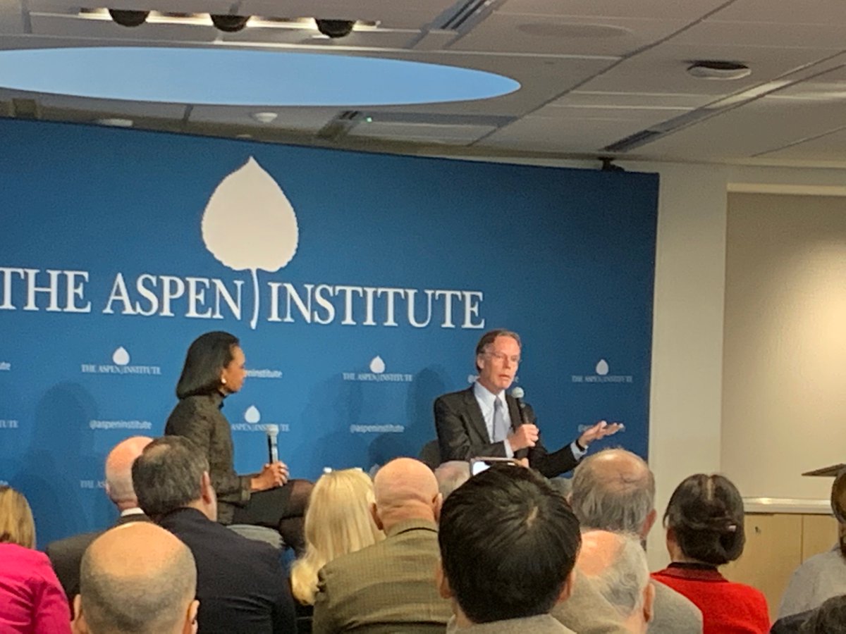 ArtsConnectedDC's tweet photo. Re: Authoritarian envy: If you are going to be omnipotent, you’d better be omniscient- authoritarianism makes big mistakes fast. says @CondoleezzaRice 
@RNicholasBurns #AspenStrategy @AspenInstitute https://t.co/oyAqcf6JNi