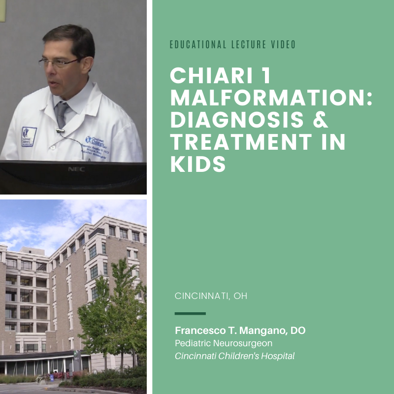 bobbyjonescsf's tweet photo. Have you/your child been diagnosed with #ChiariMalformation or #syringomyelia? Not sure if #surgery is the next step? Dr. Mangano of @CincyChildrens goes over the disorders and helps us understand when surgery is necessary. 
WATCH: https://t.co/kwVNYwgobP https://t.co/dBvxosJpwt