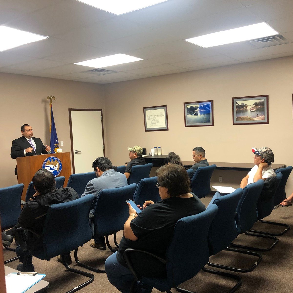 SBA_LRGV's tweet photo. ⌚️We know it's a busy time for the #IRS!!! Today at #SBA_LRGV, the #IRS stopped by to share information on #smallbiz tax forms and the top #smallbiz tax mistakes.
#IRStips #IRSsmallbiz #HereToHelp https://t.co/CY6uvaHq83