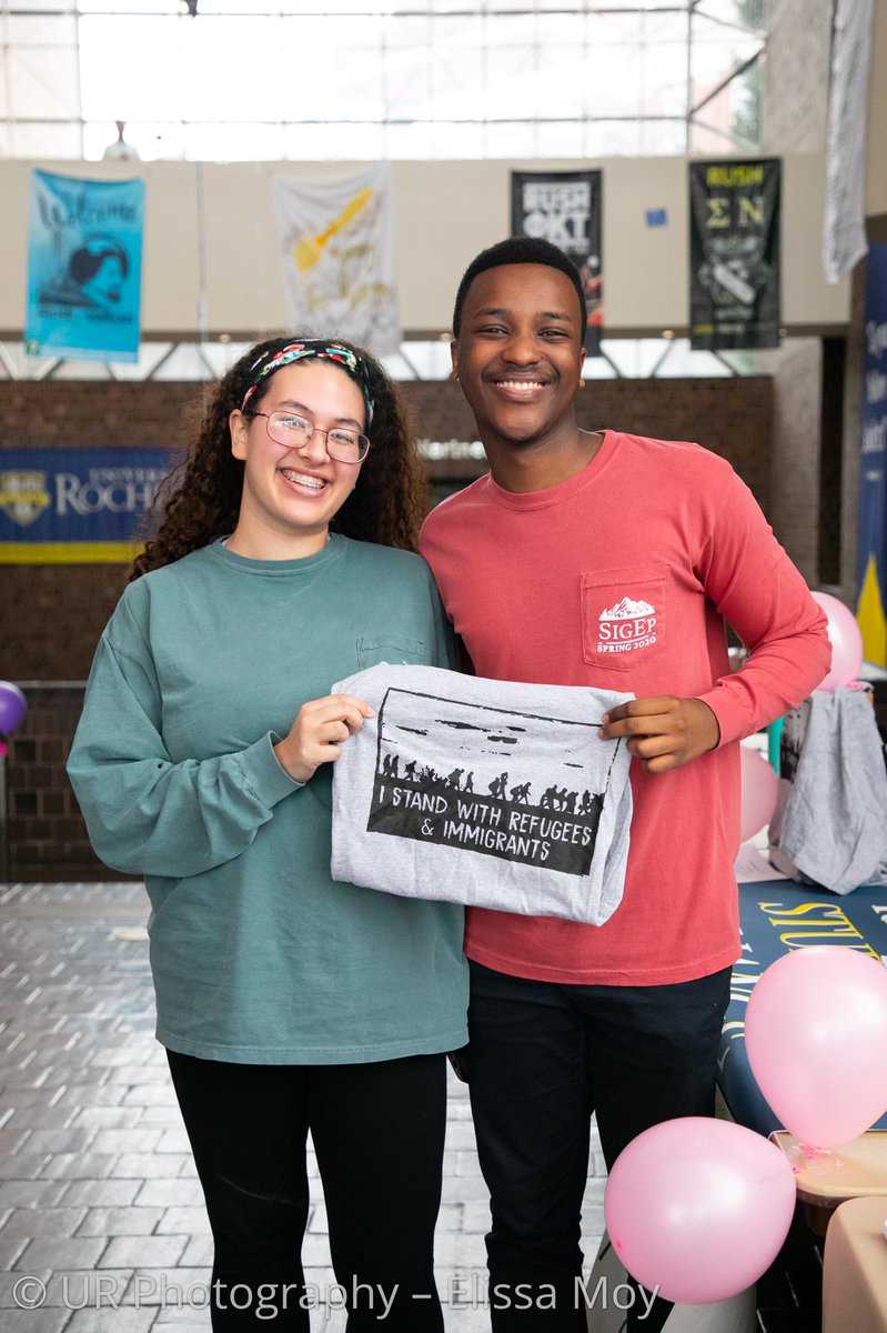 URocSA's tweet photo. ICYMI: Yesterday we hosted our Community Engagement Fair in hirst lounge inviting over 30 community organizations on and off campus to build deeper partnership. We were able to create over 100 hygeine packs that will be donated to benefit the Rochester community. https://t.co/8do0Fb7deY