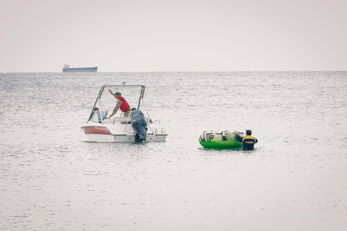 1PWRR bid farewell to LtCol Nooney MC as he came to the end of his time as CO. He was taken out of camp by #quad and #boat. We wish him all the best in the future. <a href="/bfcyprus/">BFCyprus</a> #pwrr #cyprus #fiercepride #beach #unconquerediserve #BritishArmy #amphibious