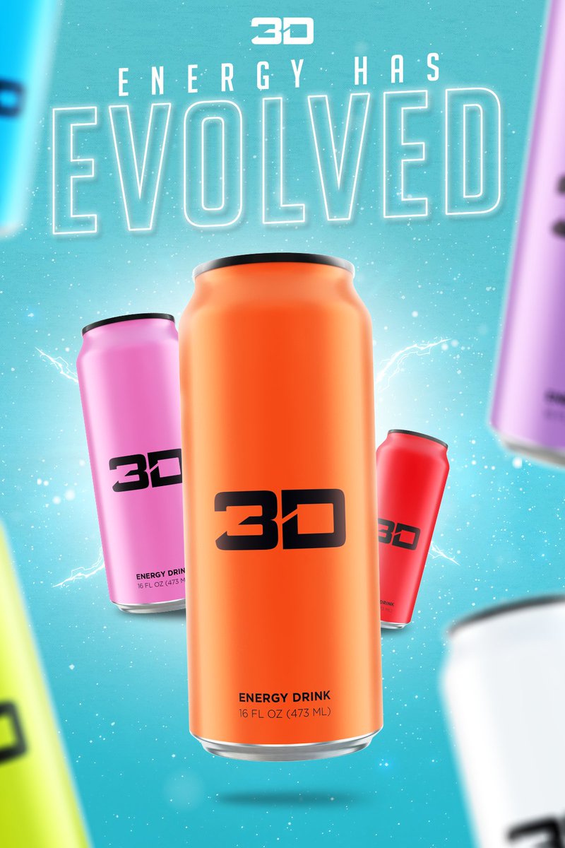 DonnewaldDist's tweet photo. It's the energy drink you've been waiting for! 3D Energy is a low calorie and sugar free drink that doesn't skimp out on the caffeine. So get your daily boost of energy with 3D! #3DEnergy https://t.co/vEub8r9vcY