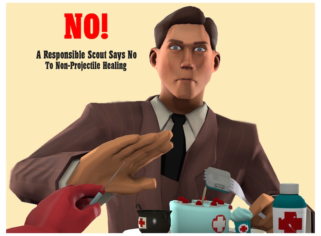 teamwork.tf bot en Twitter: "[Steam art] Responsible Scout Says No Meme  https://t.co/16u8YZKWW7 #TF2 https://t.co/SaNlP4jN2U" / Twitter