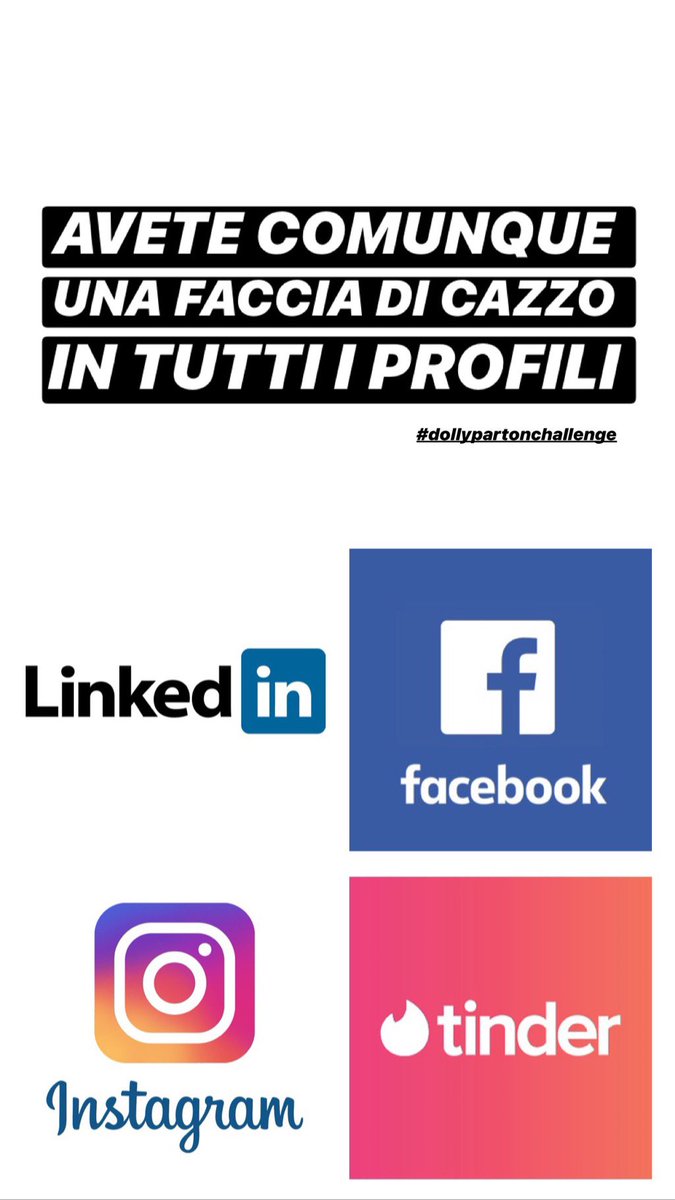 ValeAltavilla's tweet photo. Scusate, ma qualcuno doveva dirlo!
#dollypartonchallenge https://t.co/pEjGhP0ahk