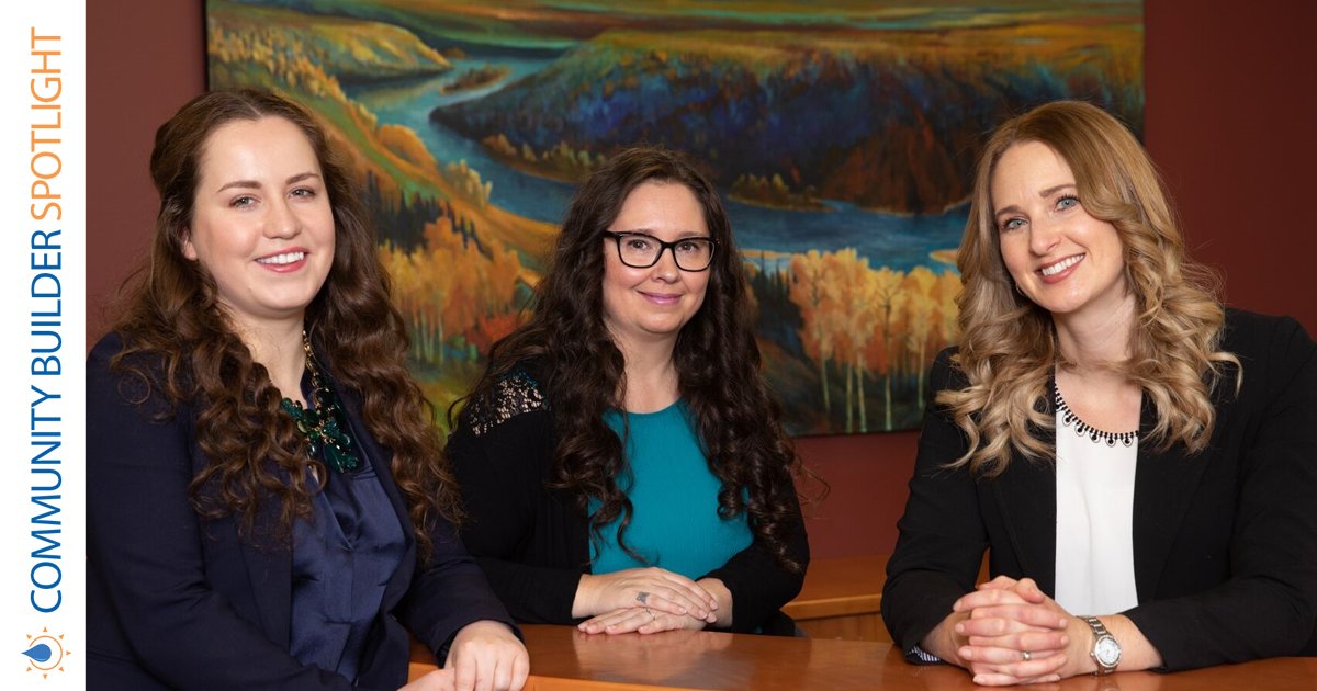 fortsaintjohn's tweet photo. Our #FSJCommunityBuilder Spotlight is MacLean Law, a family law group with one of six locations in #FortStJohn. The Peace Region greatly benefits by having trusted advisors like the local and tenacious MacLean Law family. Full spotlight: https://t.co/3PgrAbGCMe https://t.co/Wx8Gk9skzf