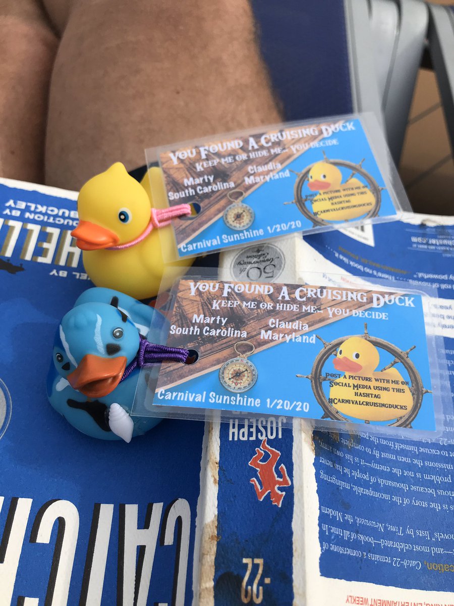 Liney72's tweet photo. #carnivalcruisingducks https://t.co/BllPgvXJtP