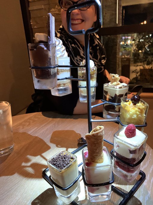 .@theellechase &amp; I plan to eat everything while in #Albuquerque, so we started as soon as she got here<a class="tags" target="_blank" title="On Twitter" href="/?out=eyJ0eXAiOiJKV1QiLCJhbGciOiJIUzUxMiJ9.eyJpYXQiOjE3MjQ4NzQ3MjYsImlzcyI6InR3cG9ybnN0YXJzLmNvbSIsIm5iZiI6MTcyNDg3NDcyNiwiZXhwIjoxNzU2NDEwNzI2LCJyZWRpcmVjdF91cmwiOiJodHRwczovL3R3aXR0ZXIuY29tL3RoZWVsbGVjaGFzZSJ9.o61niGlbS34Qrq2jnCmjKi5APPwyyZK4ORkN3jOrrJp-UI_my5etin6ExrbEAu3P87irlAwsawoNPJexa2aZ3Q">@theellechase</a><a href="/tag/albuquerque"class="tags"><span>#albuquerque</span></a><a href="/tag/keylime"class="tags"><span>#keylime</span></a><a href="/tag/pecanpie"class="tags"><span>#pecanpie</span></a><a href="/tag/smores"class="tags"><span>#smores</span></a><a href="/tag/choc"class="tags"><span>#choc</span></a>