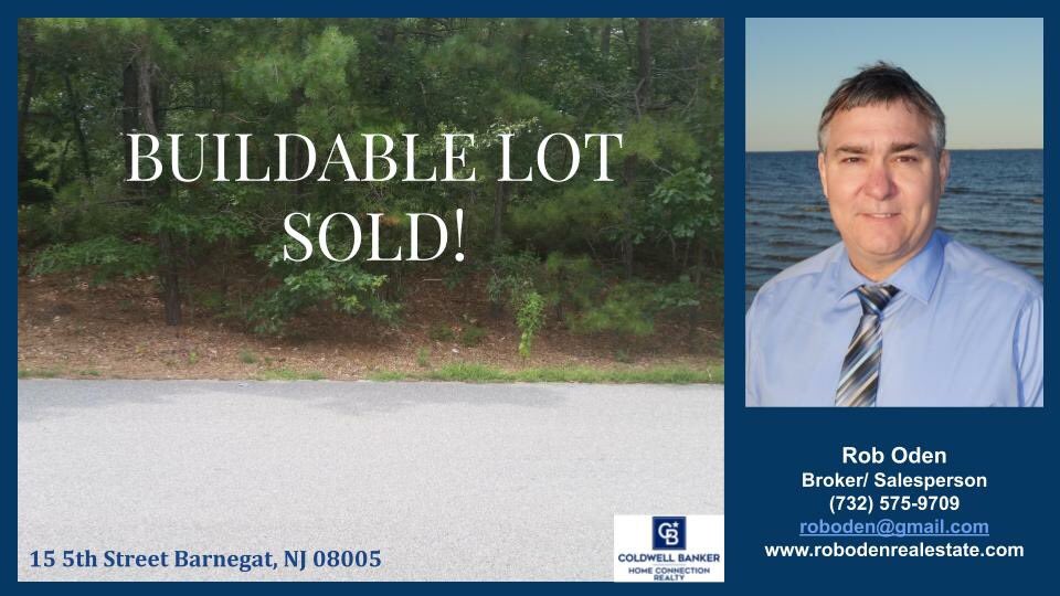 A half acre buildable lot JUST SOLD on 5th Street in Barnegat! VERY nice homes all around. If you or someone you know are looking to buy or sell, please call Rob Oden, Realtor at (732) 575-9709 or email roboden@gmail.com #RobOdenSells #BuildableLot #Barnegat