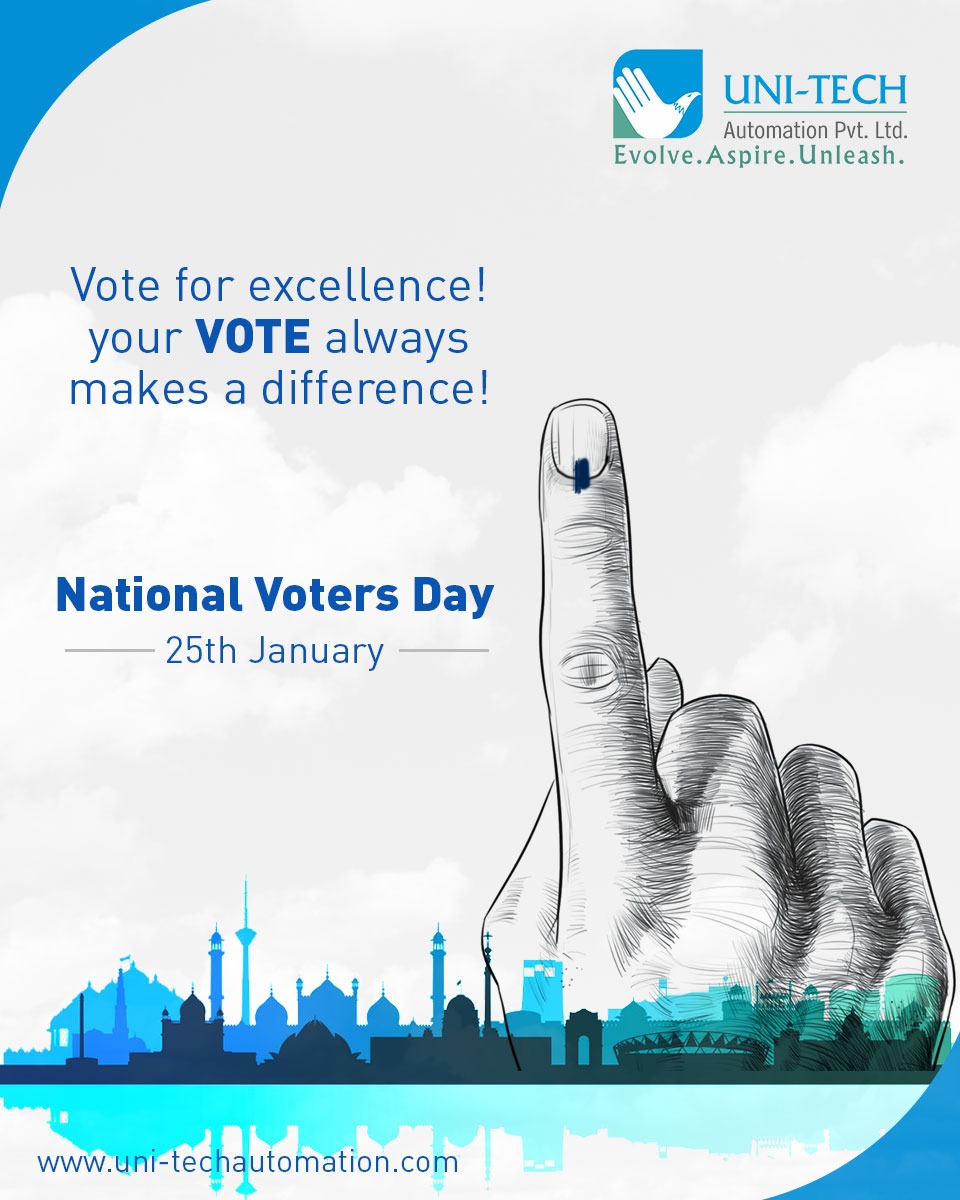 UniTech_Auto's tweet image. #NationalVotersDay #YourVoteMatters #25thJanuary #2020