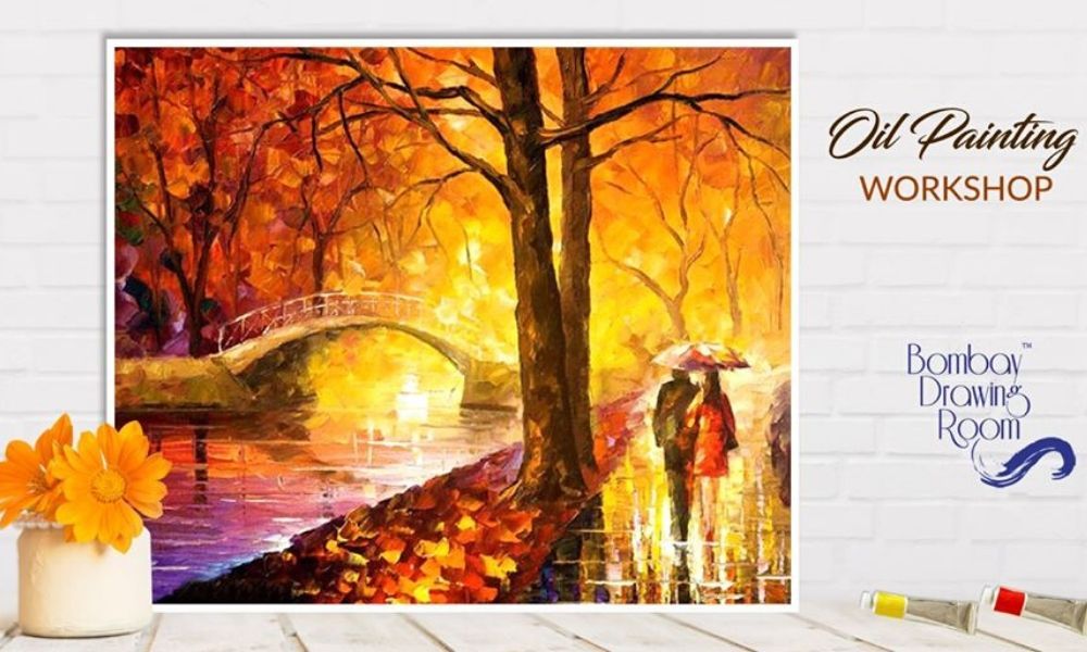 #DailyWorkshop Oil Painting Workshop: By Bombay Drawing Room – #limitedseats #BookNow <a href="/Skilltivate/">Skilltivate</a> buff.ly/2RIXCOW
