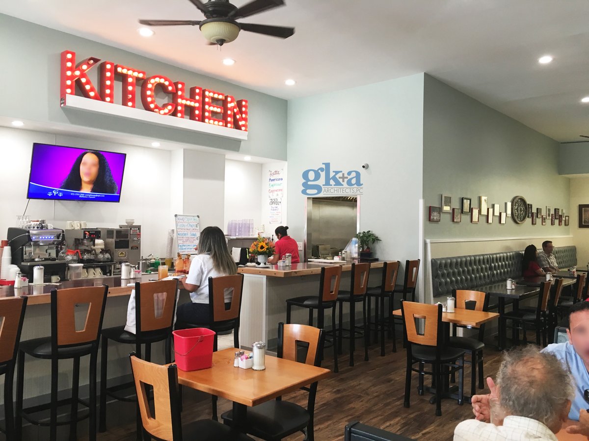 gkaarch's tweet photo. Tenant fit-out for the relocated Cardinal Café, a community staple in Pompton Lakes NJ; where there are no strangers, just friends they haven’t met! #caféfun #gkanda #gkandaArchitects #gka #Architects #gkaarchitects https://t.co/wZZhR1bedQ