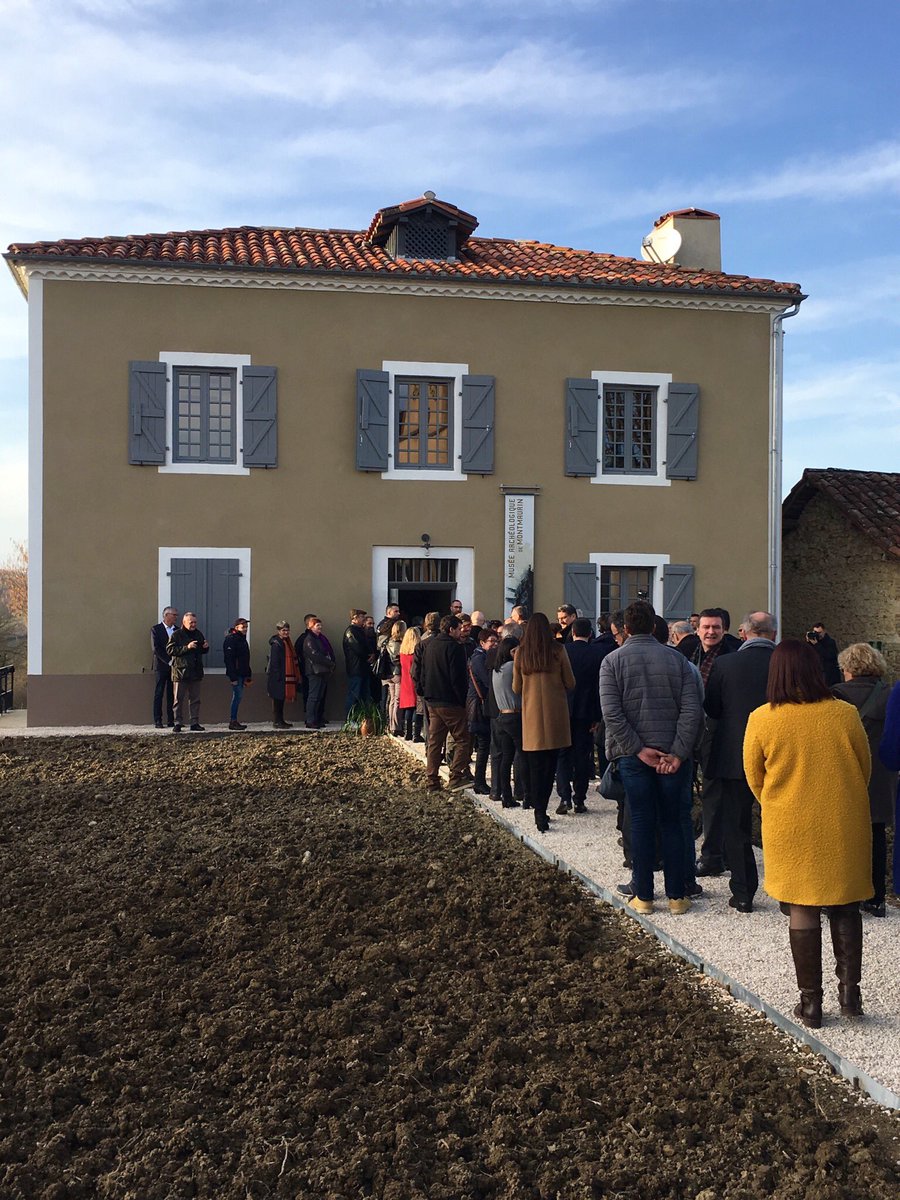 Nanouche31g's tweet photo. Jour de l’inauguration des sites archéologiques et du Musée de #Montmaurin.
 #comminges #archéologie #Musée #hautegaronne #tourismehg https://t.co/TDZEpqGJ4V