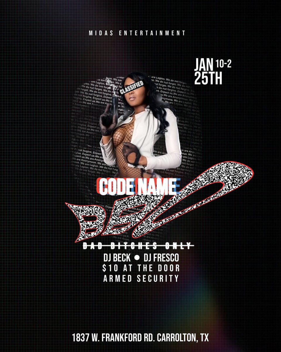 tarisingo's tweet photo. Go to this. Imma be there, ya friends gon be there, ya granny, EVERYBODY. I know youโre not about to just sit at home sad watching everyoneโs snaps, PULL. TF. UP. #MidasEntertainment #CodeNameBBO https://t.co/fufKSvDhKQ
