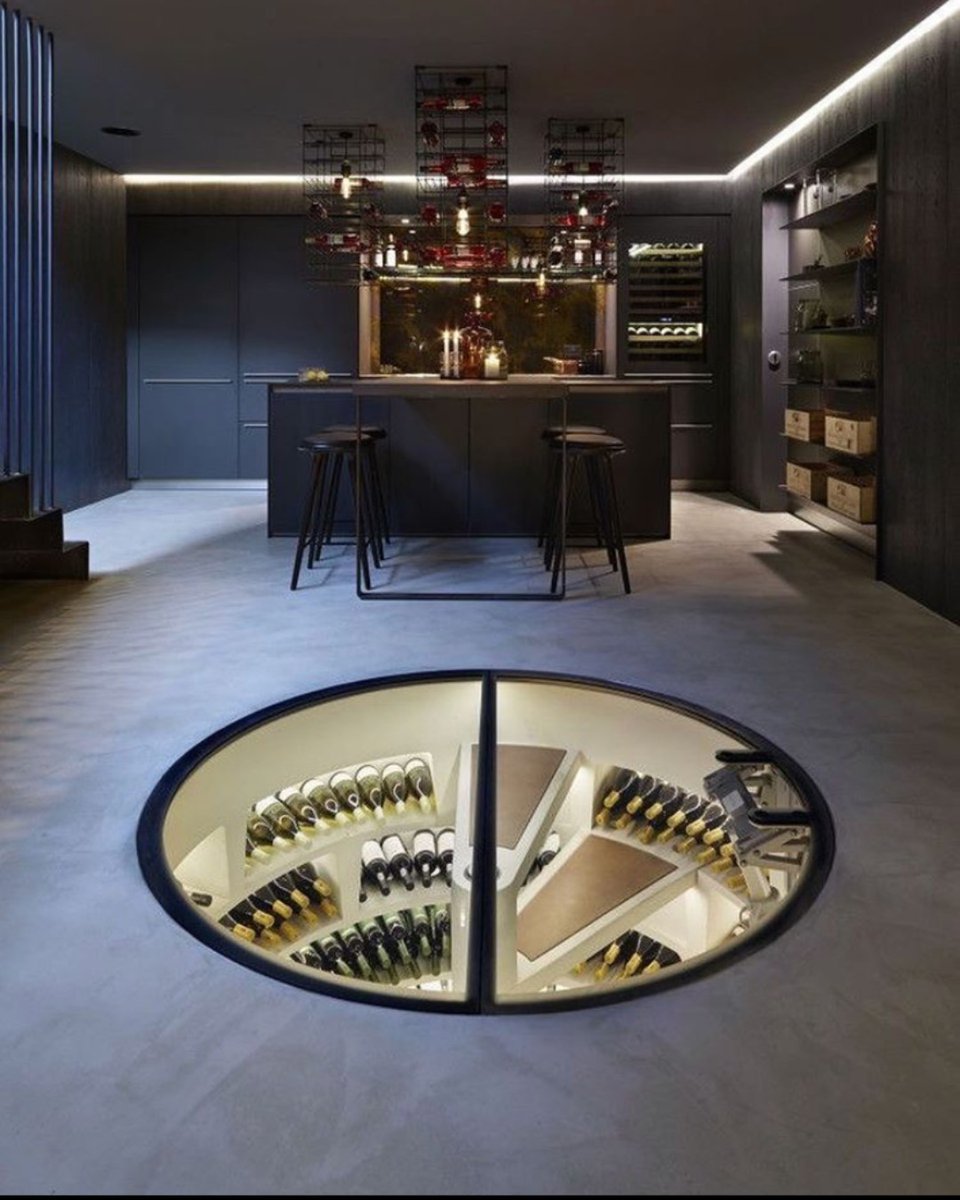 paschalldesign's tweet photo. Who would like a glass of 1988 Domaine De La Romanรฉe-Conti Romanรฉe? ๐
#winecellar #winecellardesign #modern #paschalldesign #inspiration #interiordesign #wine #kitchen #kitchendesign #remodel #rennovation #architecture #decor #cabinetry #blackstools #furniture #design https://t.co/eVvHwPPDh5