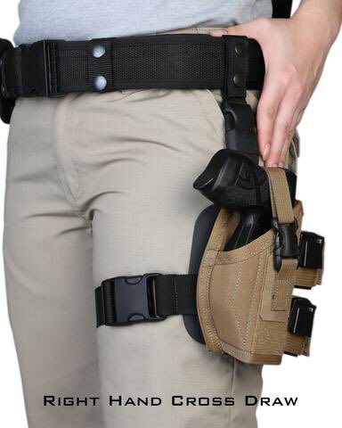 PC53289's tweet photo. Has anybody on here ever used a drop leg holster with the X2? I’ve seen a few people use it but wondered what it’s like - similar to the image, ignore the actual carrying system, by the same concept https://t.co/qgvDtwMuem