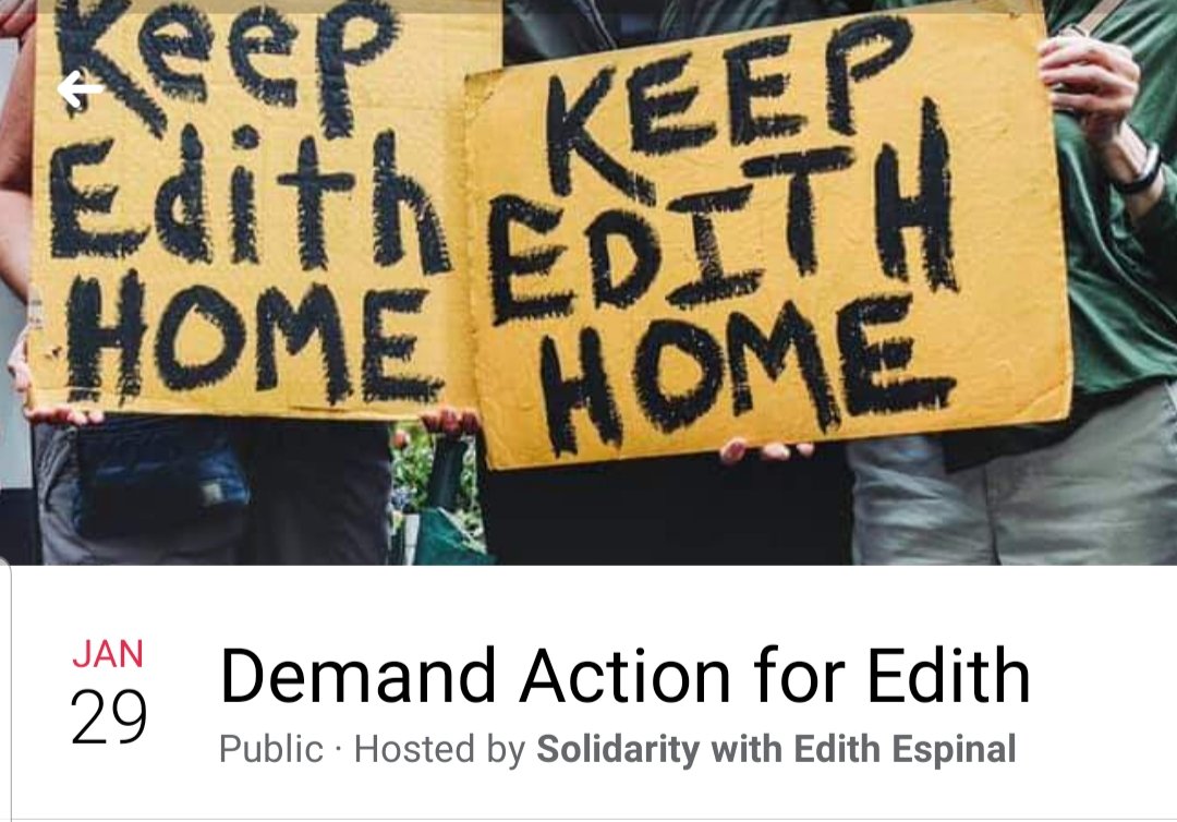LetEdithStay's tweet photo. Please join faith leaders & other community members on Wed. Jan 29th at 11am outside Sen. Brown's Columbus office (200 N. High St) to demand elected officials act on behalf of Edith Espinal
#LetEdithStay
https://t.co/ye3hmww1jc https://t.co/hBOcs3iWuC