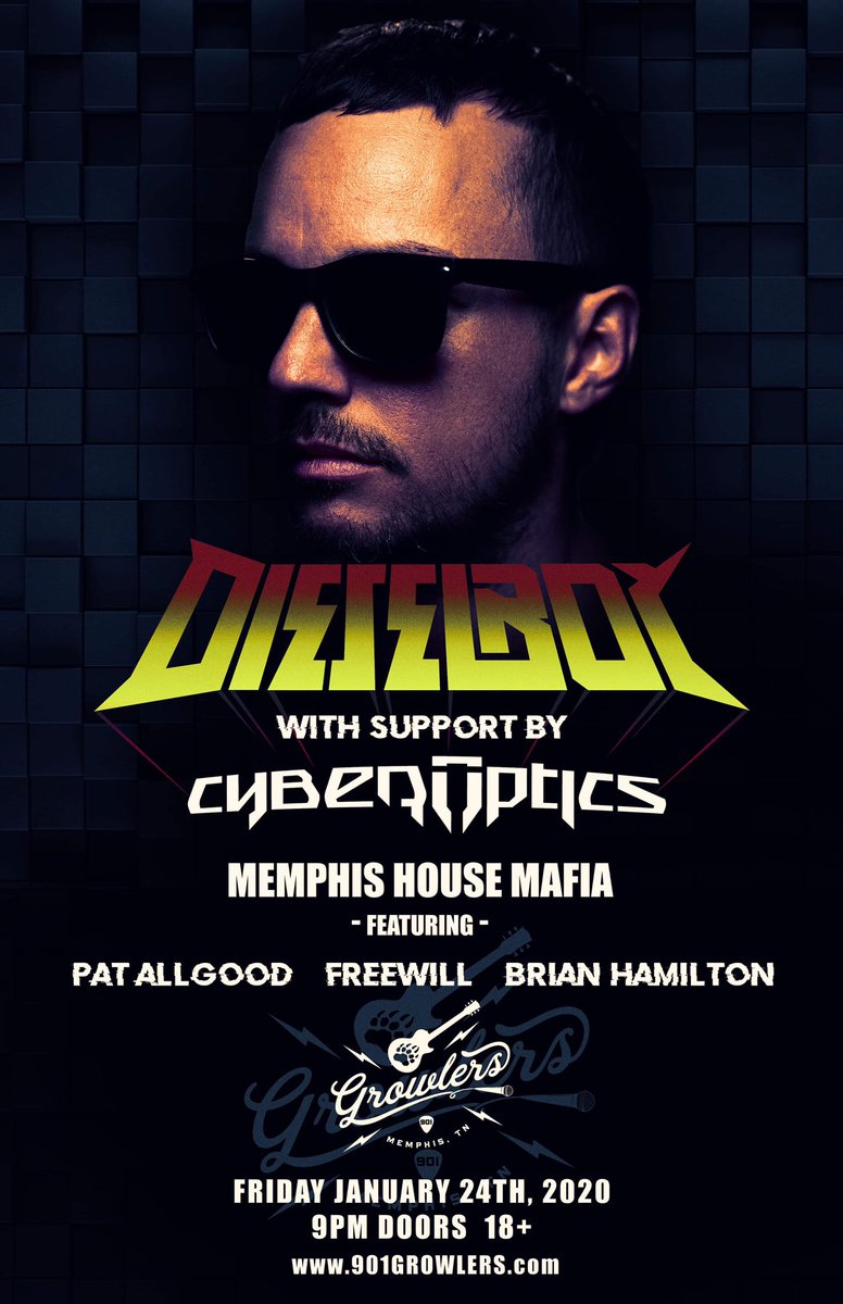 TONIGHT AT GROWLERS! Let’s get wild 🥳 #MemphisEDM