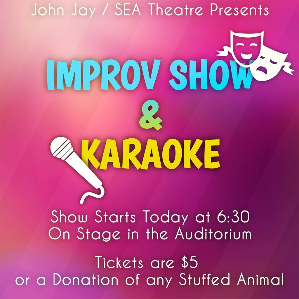 JayTheatre's tweet photo. Hey guys, Join us for Fun, Singing and Laughter at our Improv and Karaoke Show Tonight! 🎶 🐔 🎭 https://t.co/R5eMzSg6af