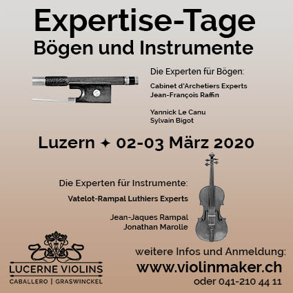 Violin_maker's tweet photo. Expertise-Tage Luzern 2020 Streichinstrumente und Bögen - https://t.co/PPZ6QdPMT3 https://t.co/GRuiVJwnzM