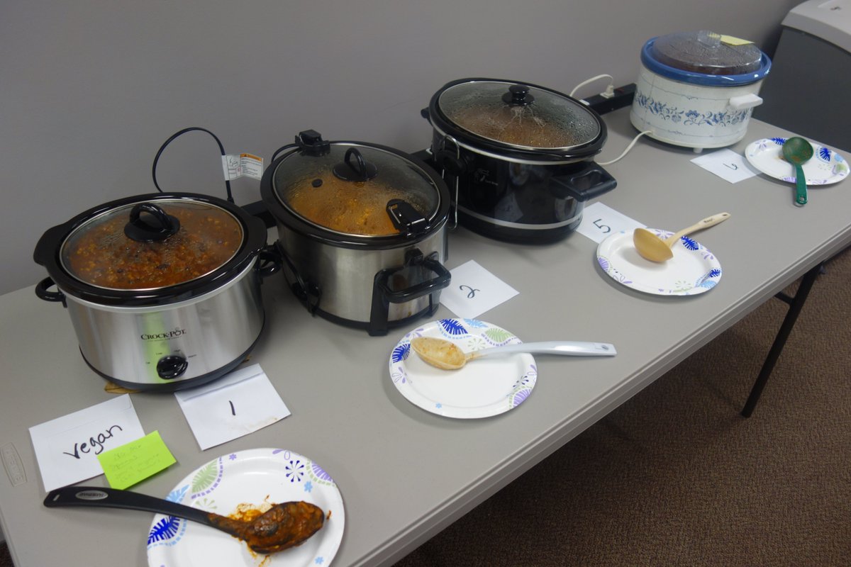 NEinfodiscovery's tweet photo. NEID's Chili Cook Off 2020 was a delicious success with multiple unique recipes winning by popular vote! A great way to heat up the winter months! https://t.co/aSlR5fZ1uf