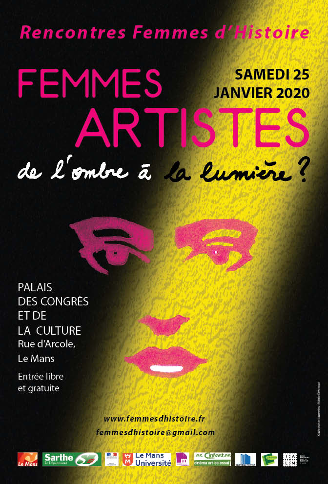 NassiraELM's tweet photo. Ravie d'animer de nouveau les Rencontres @Femmesdhistoire
Au menu : "Femmes artistes, de l'ombre à la lumière ?" avec Martine Lacas, Matylda Taszycka, Aymar du Chatenet, Sana Yazigi, Scarlett Coten, Cécile Proust et les élèves de l'Ecole d'art et design TALM du #Mans. À demain ! https://t.co/H8zhvczJgV