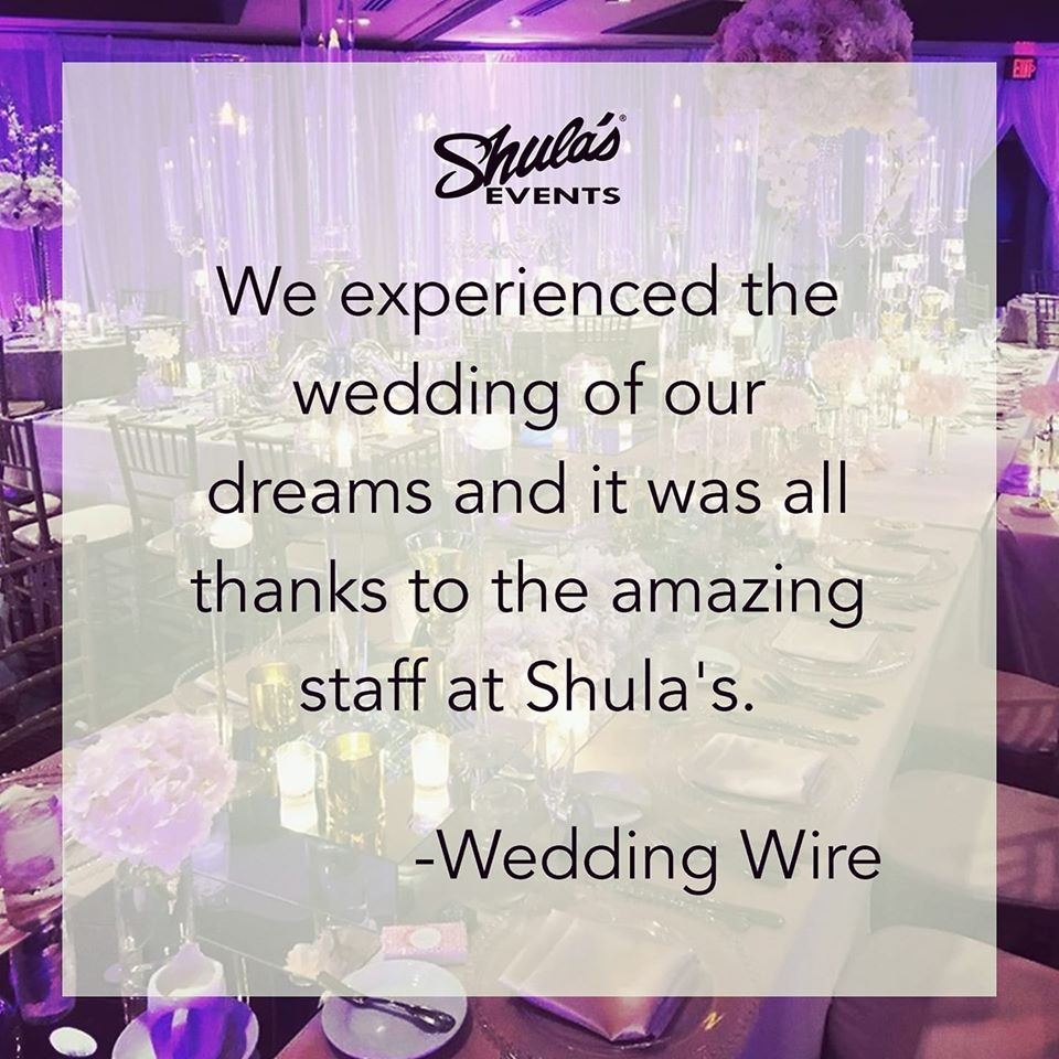 ShulasEvents's tweet image. The wedding of your dreams is waiting for you at Shula's. Don't just take our advice, look what people are saying. #weddingday #miamilakes #weddingplanner #weddingplanning #engagementparty #privateevents @shulashotel