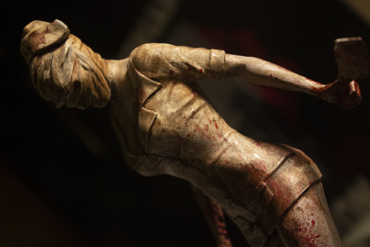 KrigerDrawing's tweet photo. She's been waiting in the shadows for a while, she's finally done...
#nurse #silenthill #konami #fanart #FanArtFriday #sculpture #3dprint #zombie #woman #zombiewoman #horror #dark #darkness #livingdead #painting #figurine #miniatures #miniatures https://t.co/jH97rpuzho