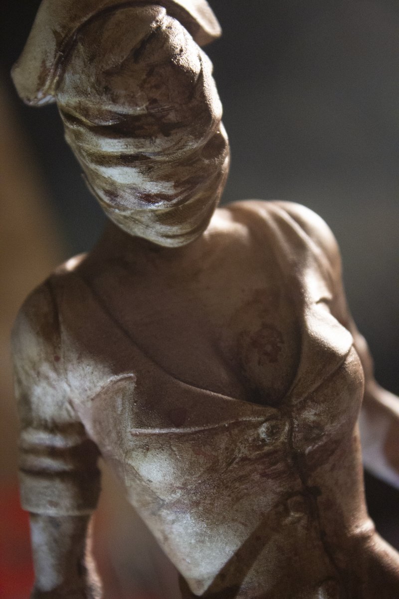 KrigerDrawing's tweet photo. She's been waiting in the shadows for a while, she's finally done...
#nurse #silenthill #konami #fanart #FanArtFriday #sculpture #3dprint #zombie #woman #zombiewoman #horror #dark #darkness #livingdead #painting #figurine #miniatures #miniatures https://t.co/jH97rpuzho