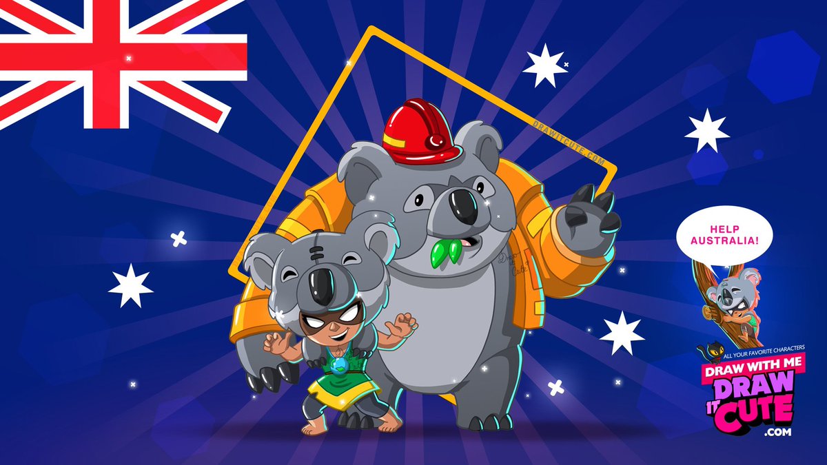 Frank Fs7n On Twitter We Ll Make A Donation To Charitable Causes Dealing With The Wildfires In Australia Matching 100 Of The Net Proceeds Of All Koala Nita Sales Until End Of - nita brawl stars care