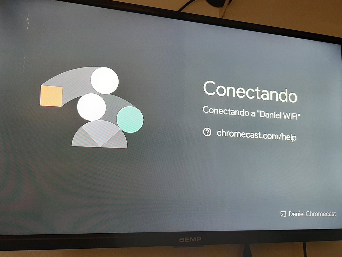 chrome cast nao conecta