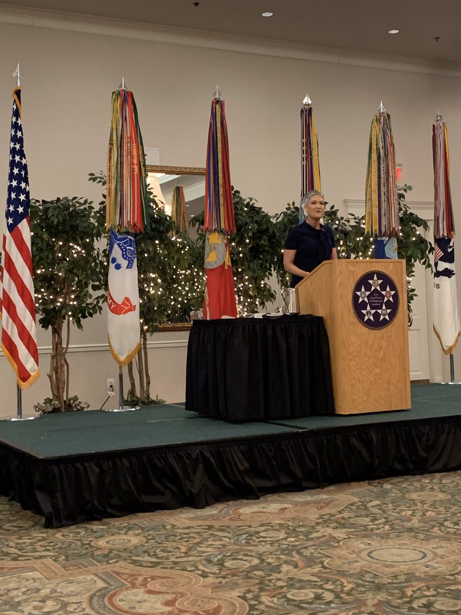 Thank you <a href="/JenGriffinFNC/">Jennifer Griffin</a> for speaking at JAFOWL today ❤️. Thank you for your supporting our Wounded Warriors.
