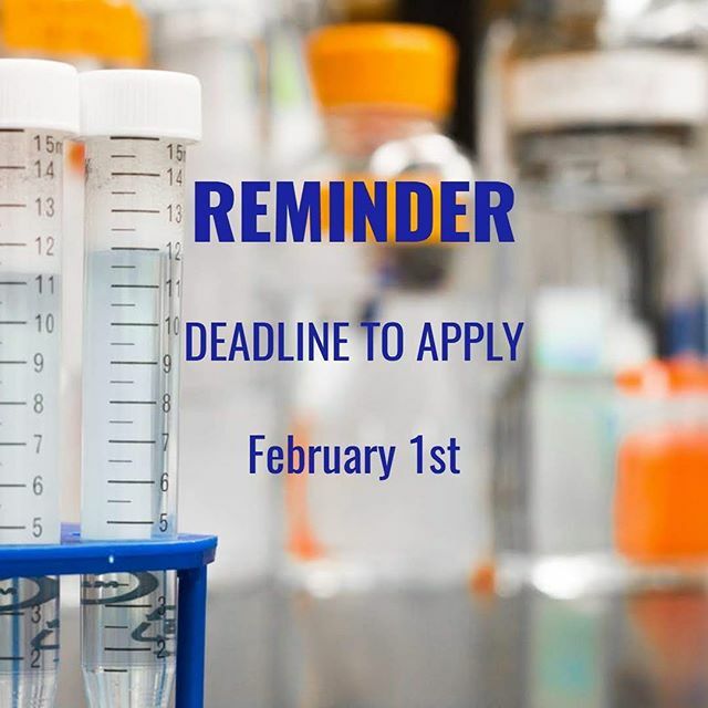 uvasrip's tweet photo. The deadline to apply is fast approaching. We can’t wait to receive your application! Apply at the link in our profile. #uvasrip2020 #biomedicalscience #summerinternship #summerresearch https://t.co/w64wbzMTWv https://t.co/5kWyWfROcb