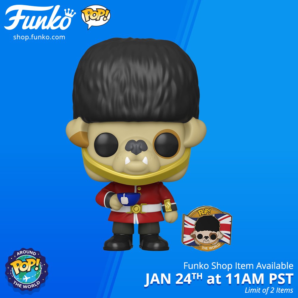 Funko on Twitter: "Funko Exclusive Item: Pop! Around the World: Barkingham (UK) is NOW LIVE! https://t.co/1spwo4W8YB https://t.co/ci8Mgb4bPK NOW! This item is available for online only. The first 2,000 fans