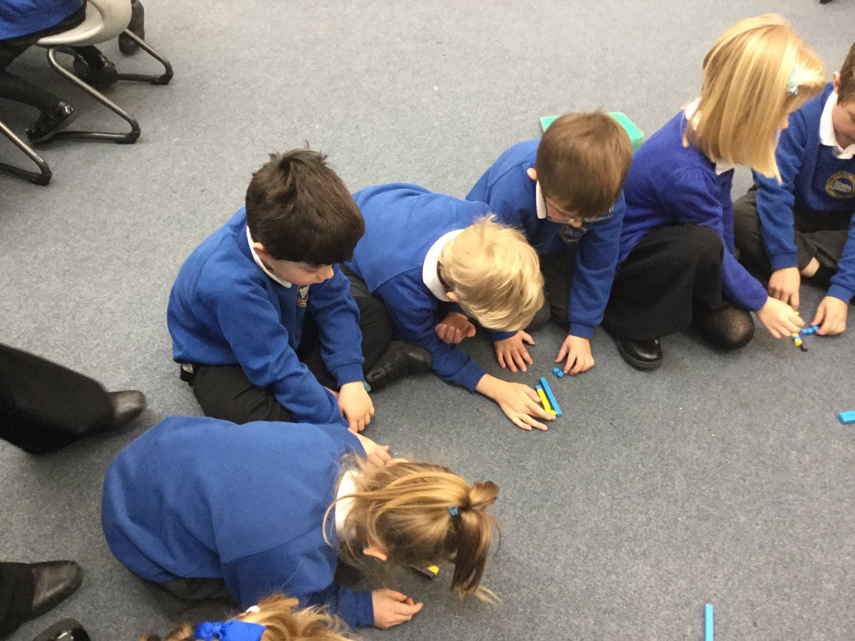 uphillvillage's tweet image. Year One have successfully been partitioning numbers in different ways supporting each other and using the dienes equipment to support #securingunderstanding