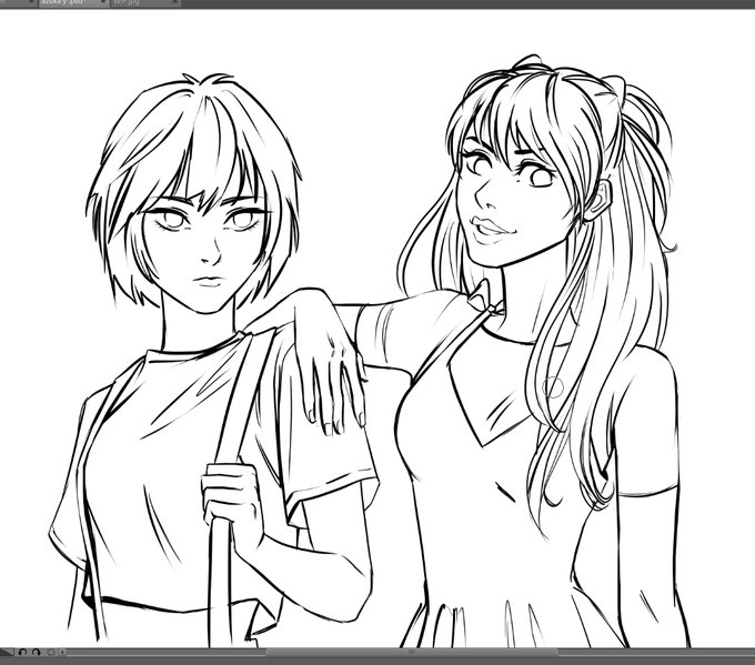 #WIP Do you know this girls? 