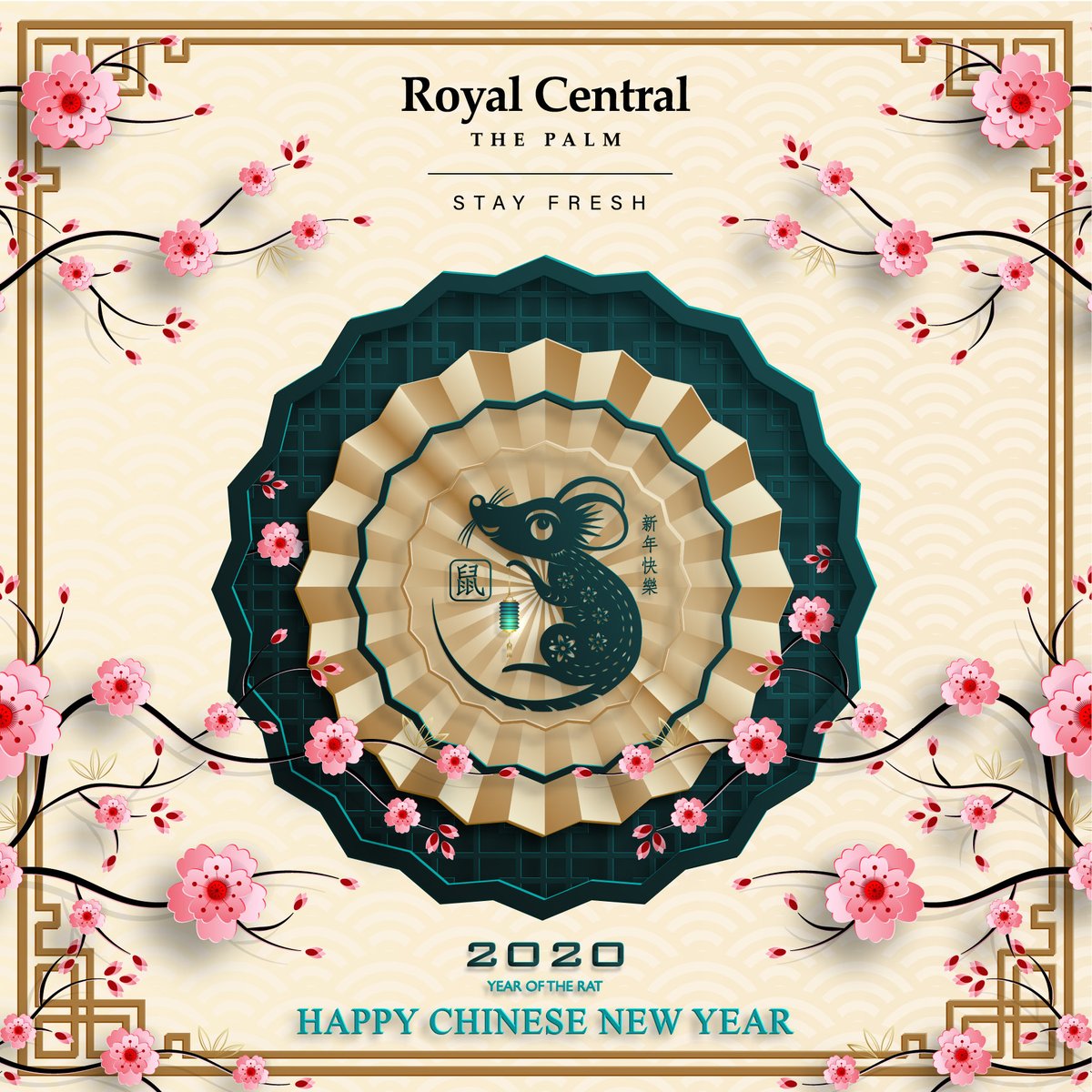 RoyalCentralAE's tweet photo. Gong Xi Fa Cai! Happy Chinese New Year! Wishing our Chinese guests, friends and colleague a prosperous year ahead! #RoyalCentralAE #CentralHotelsAE #MyDubai #ThePalm #VisitDubai #5StarHotel #Dubai #TravelGram https://t.co/iPcnudBOeQ