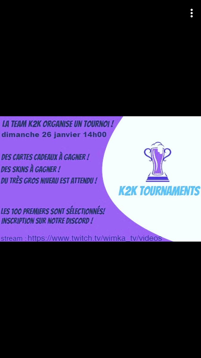 Salut à tous nous organisons une cup en duo vous pensez avoir dû niveaux ? Vous voulez prouver ? Vous donner des défis ? Allez y venez dans le discord 🔥🔥🔥🔥 Organiser par notre boss <a href="/TvWimka/">WIMKA</a> et notre joueur <a href="/Kiviuq12/">kiviuq 🇫🇷</a> 🏴‍☠️🏴‍☠️🏴‍☠️