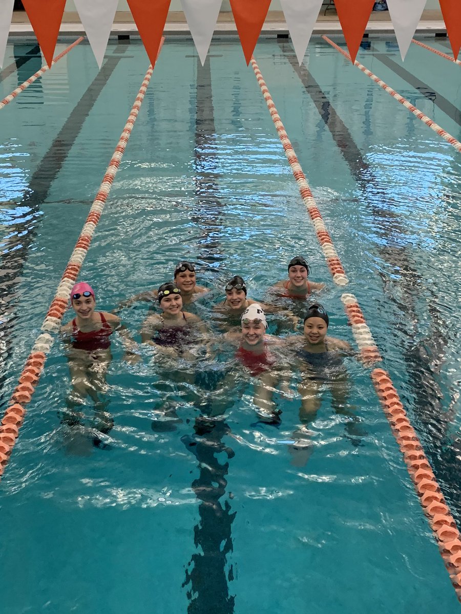 raindelay40's tweet image. The Magnificent 7 putting in the work.                       #SnowDayWarriors #ConferencePrep @LadyPirateSwim1 @PCHSAthletics1