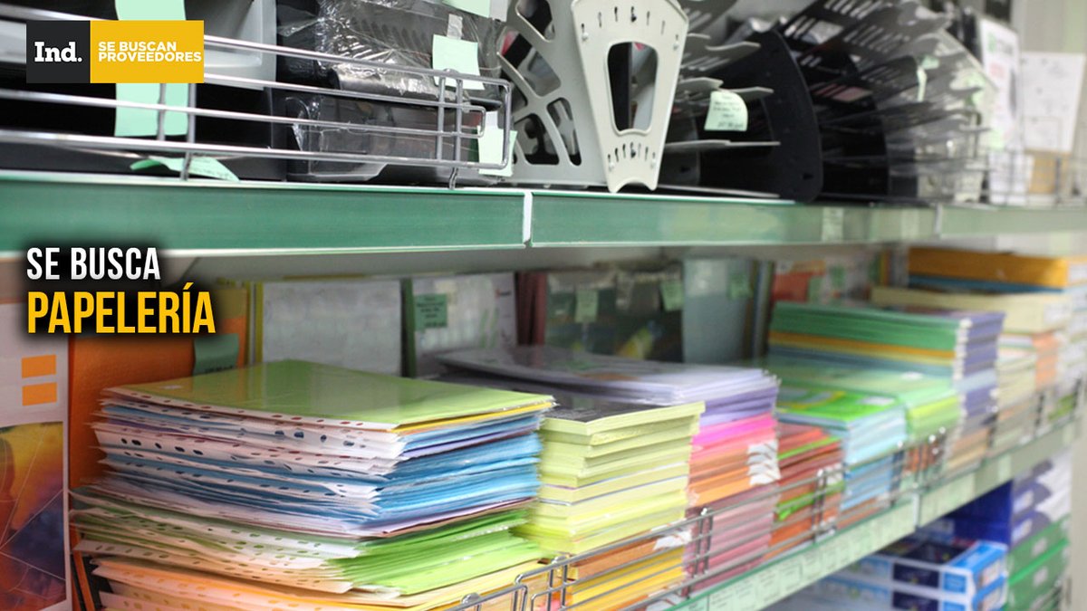 Empresa en Nuevo León
Requiere: PAPELERÍA
¿Deseas cubrir este requerimiento? 👨‍💼💼
Click aquí: bit.ly/2TJeM1J
.
.
.
.
.
#SeBuscaProveedor #Proveedores #BuscoProveedor #SeBuscanProveedores #Proveeduría #B2B