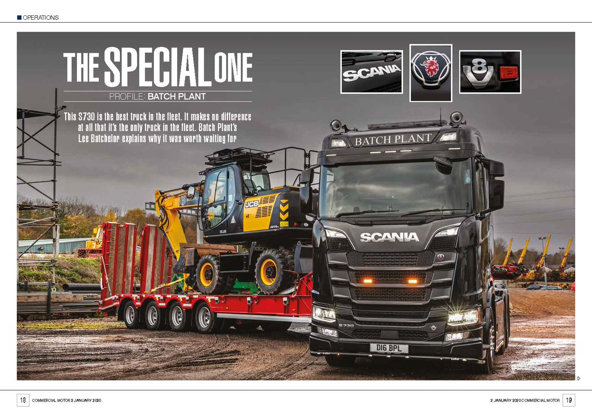 keltruck's tweet photo. @RWKeltruck 'The Special One' in @Comm_Motor.
New #BatchPlant 80 tonne #ScaniaV8 S730 #SuppliedByKeltruck.
#Newport #Gwent #Monmouthshire #SouthWales #Wales #Cymru #NP20 🏴 #Scania #V8 #KingOfTheRoad #PrideOfTheFleet #WeveGotThePower
👏 @RWKeltruck
➡️ https://t.co/jDzjo80bpw https://t.co/NL6qLQa32u
