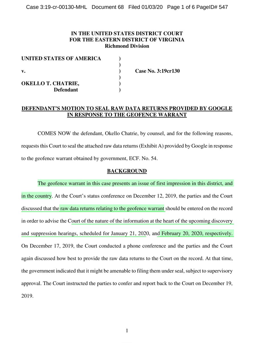 Which now brings us FULL circle.The reason I think you should pay attention here is if you have a smart phone depending on how the Court rules your data could be swept up without your consent or knowledge. Each phone has an IMEI # so “anonymized information,” is utter bullshit.