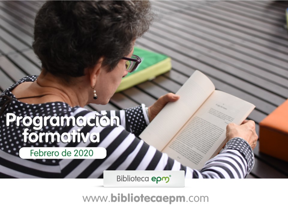 ¡Ya está aquí la programación formativa de la #BibliotecaEPM para el mes de febrero! 😎 Recuerda que toda la oferta es gratuita 👉 bit.ly/2vdDE7o 📚 Inscripciones el próximo lunes 27 de enero desde las 8:10 a.m.