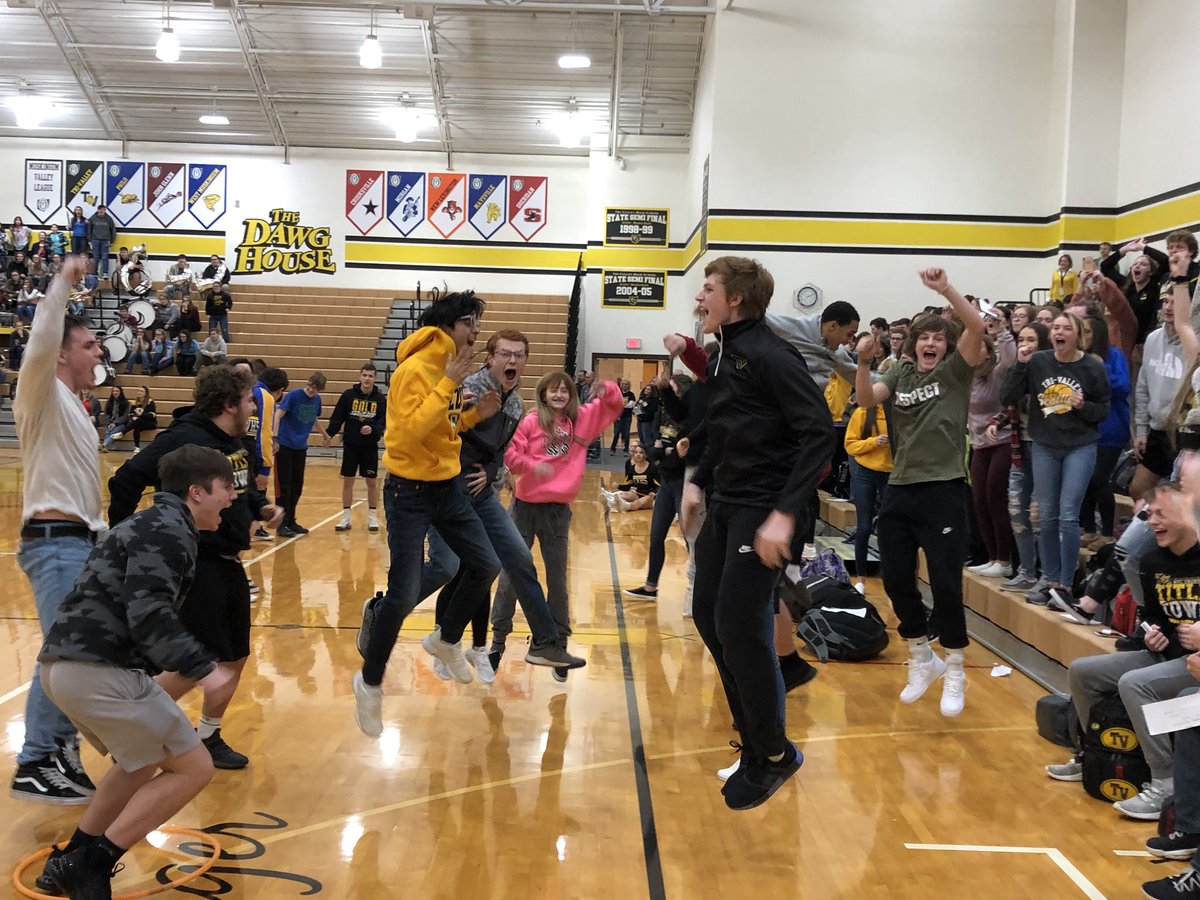 Members of the Class of 2021 celebrating their win in the Hula Hoop Relay!